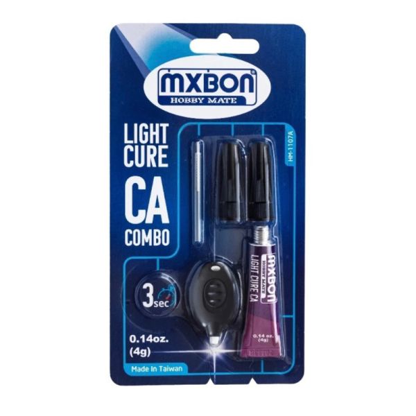 MXBON 北回 HM-1107A 二代光速膠 光瞬間膠 光固化 UV膠