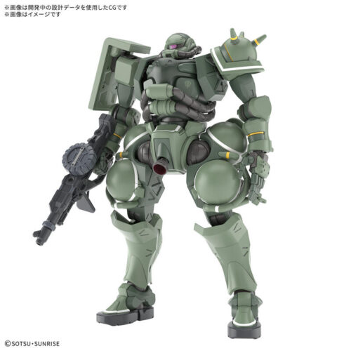 預定 11月 萬代 組裝模型 機動戰士鋼彈 GQuuuuuuX HG 1/144 綠 薩克 (GQ)