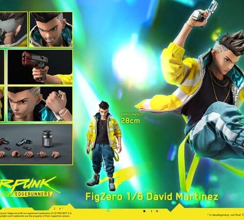 【星辰玩具】預約 25年第四季 Threezero FigZero 電馭叛客：邊緣行者 大衛 馬丁尼茲 1/6 可動