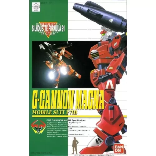 【星辰玩具】現貨 萬代 1/100 鋼彈F91 F71B G加農重火力型