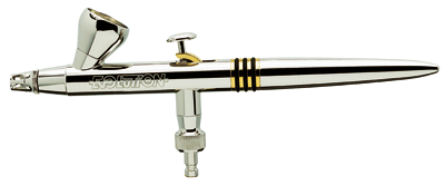 【星辰玩具】德國進口H&S●EVOLUTION 2in1 0.2+0.4mm雙口徑雙動式噴筆#123003