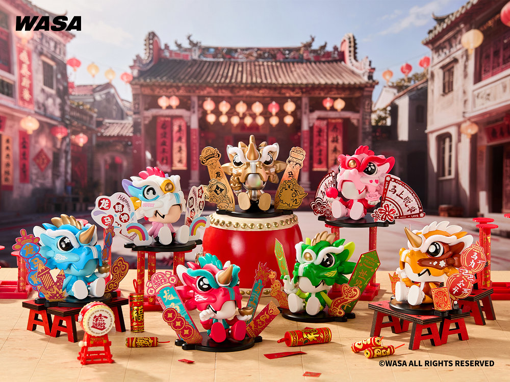 【預購】WASA TOY WASA龍 龍馬精神 開運龍 盲盒套組 (6入)
