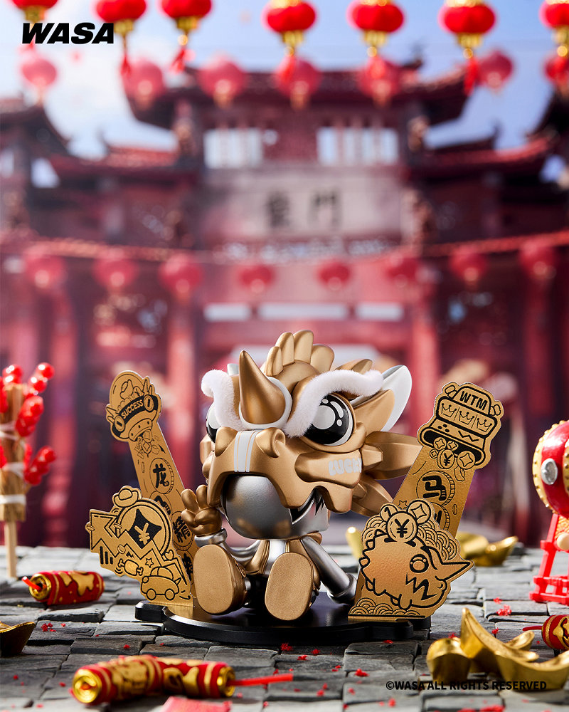 【預購】WASA TOY WASA龍 龍馬精神 開運龍 盲盒套組 (6入):圖片 14