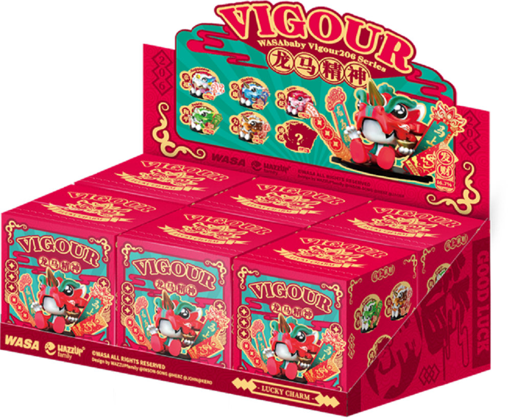 【預購】WASA TOY WASA龍 龍馬精神 開運龍 盲盒套組 (6入):圖片 17