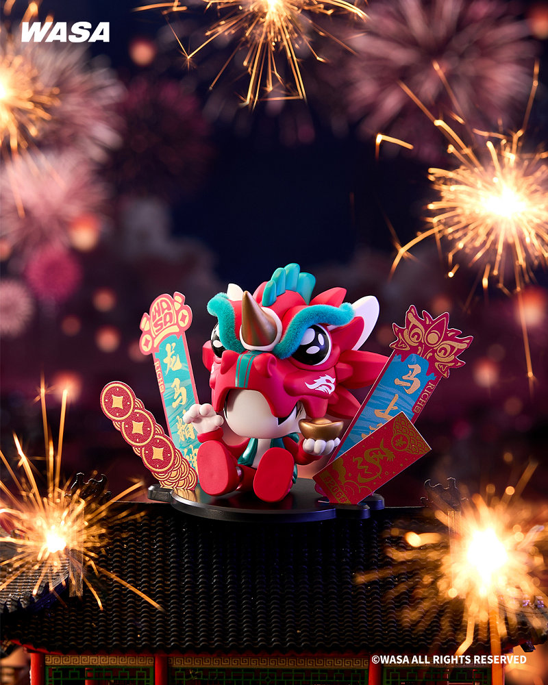 【預購】WASA TOY WASA龍 龍馬精神 開運龍 盲盒套組 (6入):圖片 6