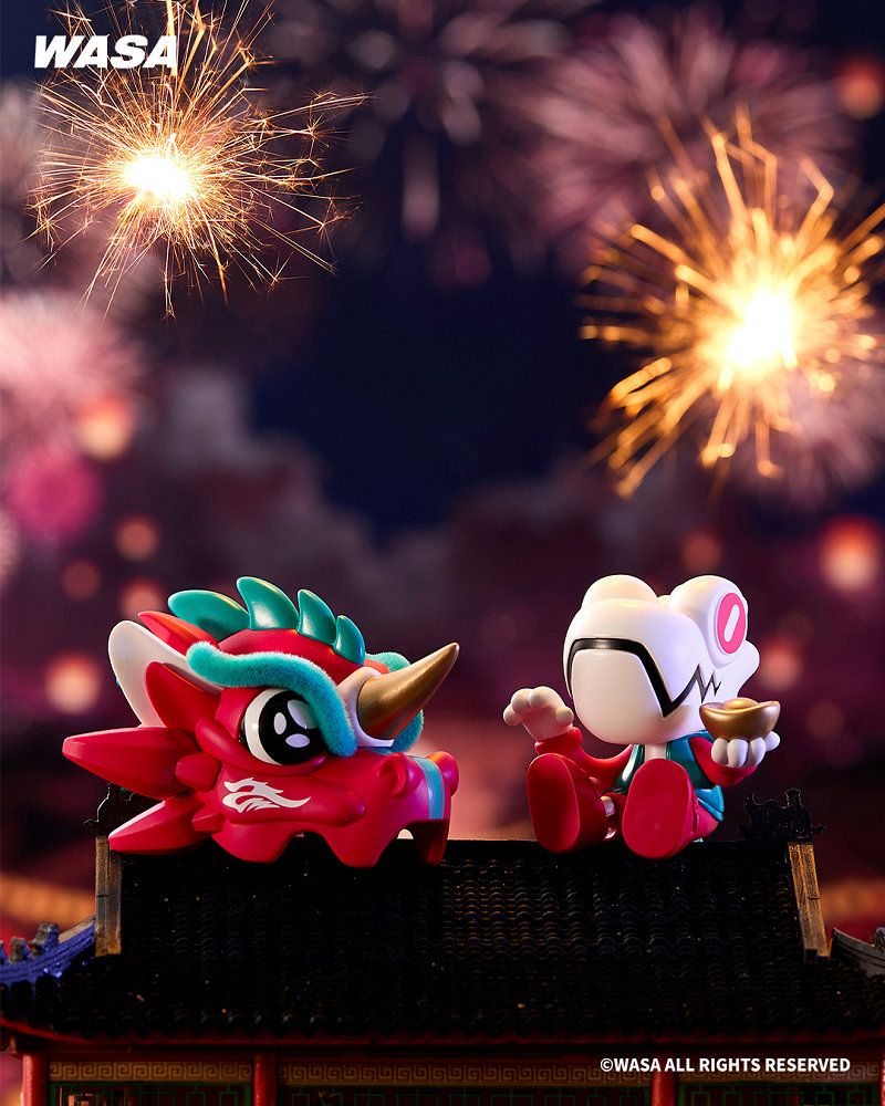 【預購】WASA TOY WASA龍 龍馬精神 開運龍 盲盒套組 (6入):圖片 7