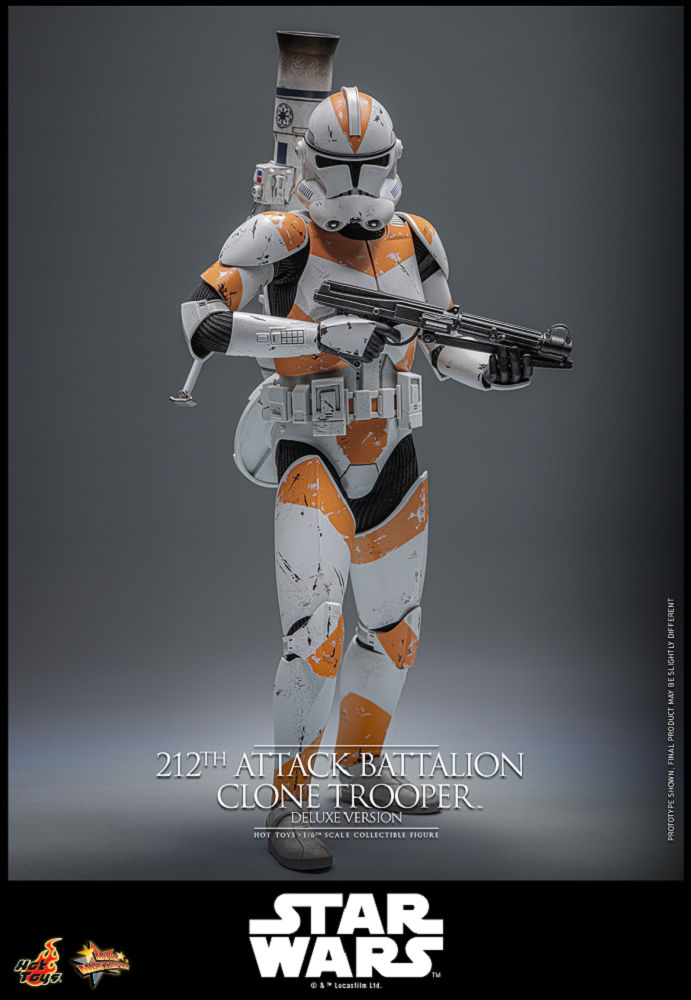 【預購】HOT TOYS MMS852 星際大戰三部曲:西斯大帝的復仇 第 212 攻擊營複製人士兵 豪華版:圖片 8
