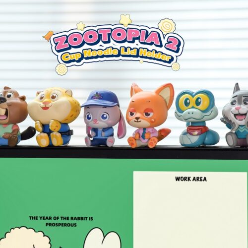 【預購】LIOH TOY 動物方城市2 杯麵固定夾系列 盲盒套組(6入)