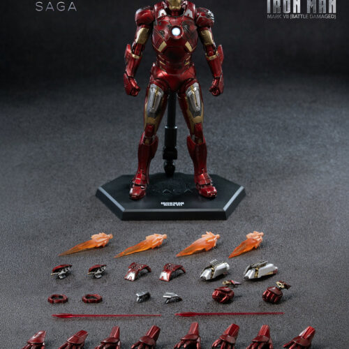 【預購】Threezero 復仇者聯盟：無限傳奇 鋼鐵人 Mark7 DLX戰損版