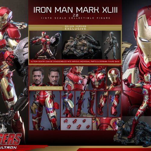 【預購】HOT TOYS MMS866D81 復仇者聯盟2：奧創紀元 鋼鐵人MK43 2.0 豪華版